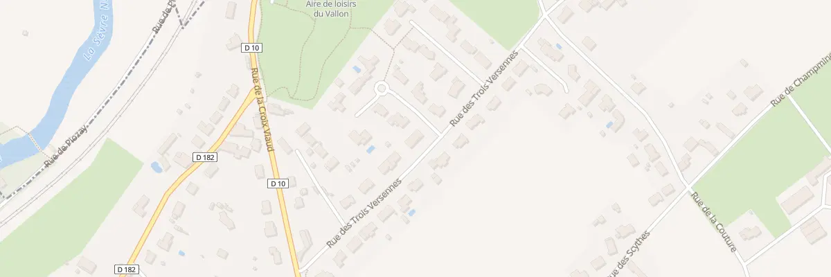 Plan du 17 Rue des Trois Versennes à Saint-Martin-de-Saint-Maixent