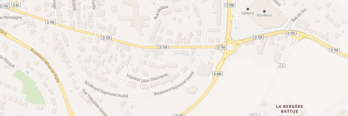 Plan du 106 Rue Jules Michelet à Thouars