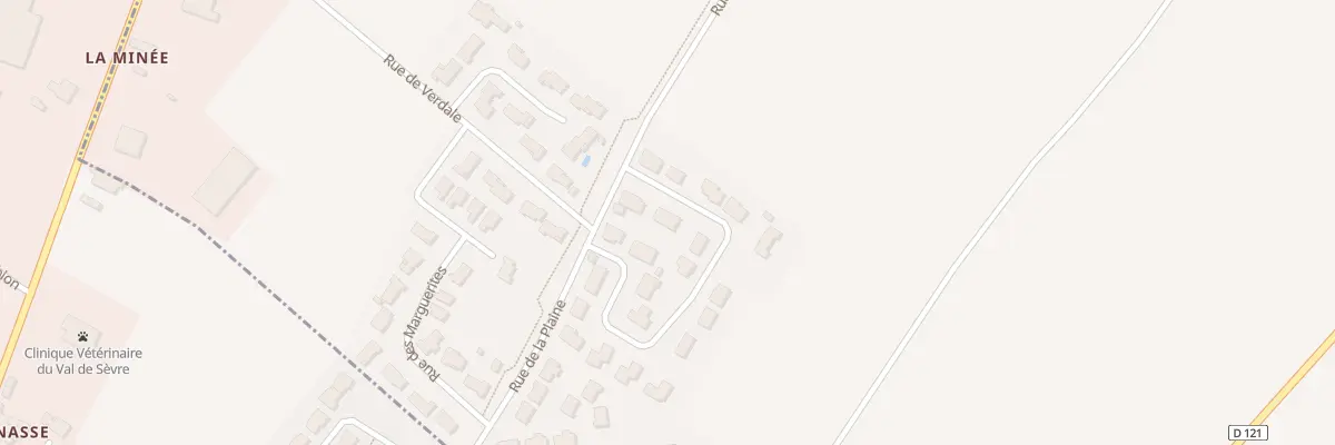 Plan du 4 Rue des Jonquilles à Exireuil
