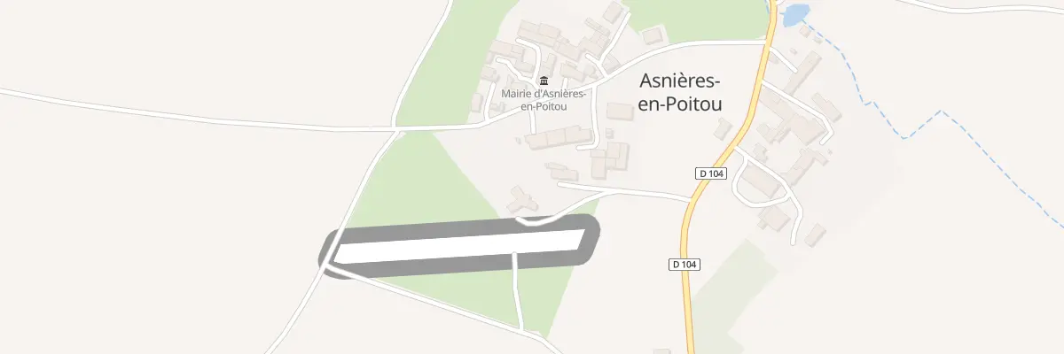 Plan du 8 Rue des Cedres à Asnières-en-Poitou