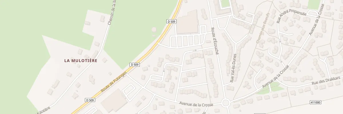 Plan du 6 Rue Fernand Lechanteur à Falaise