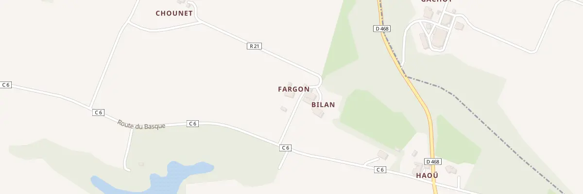 Plan du 97 Chem de Chounet à Lannemaignan