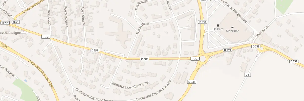 Plan du 75B Rue Jules Michelet à Thouars