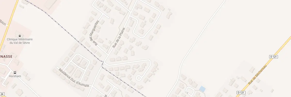 Plan du 19 Rue des Jonquilles à Exireuil