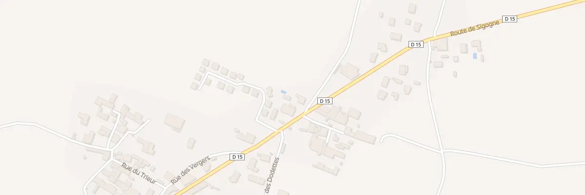 Plan du 30 Rte de Sigogne à Chassors