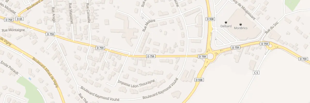 Plan du 75 Rue Jules Michelet à Thouars