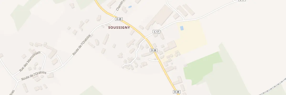 Plan du 1 Imp du Puits /soussigny à Glénay