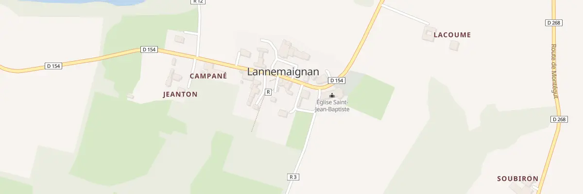 Plan du 85 Rue Grande Rue à Lannemaignan