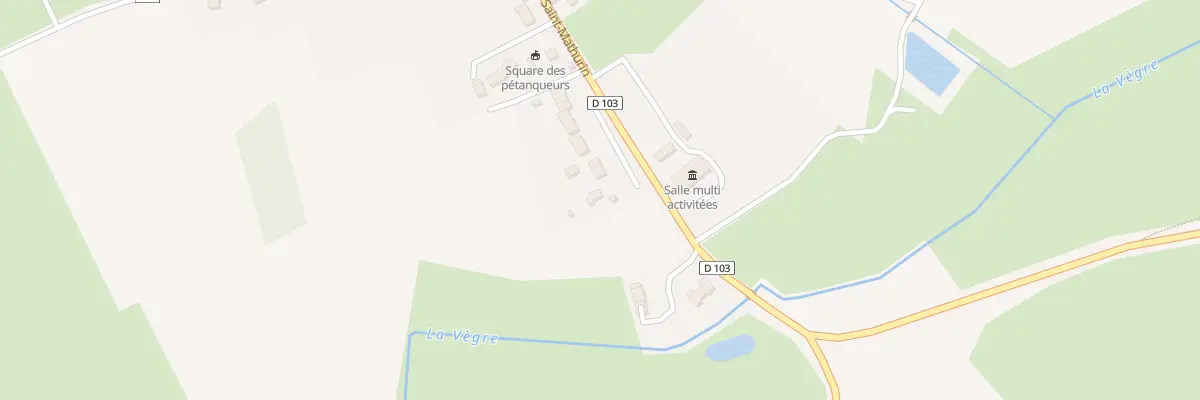 Plan du 16 Rue Saint Mathurin à Rouessé-Vassé