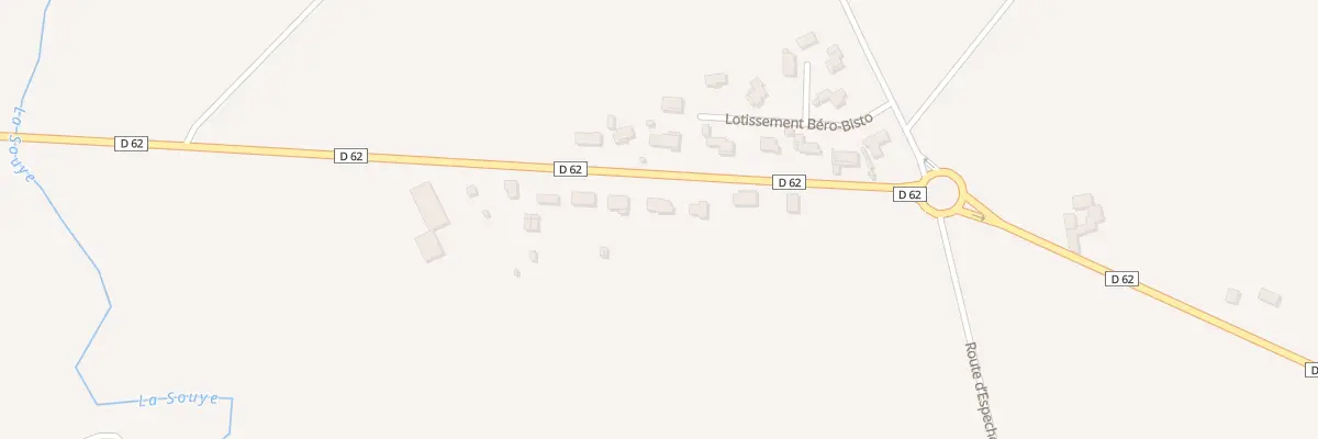 Plan du 161 Rte de Morlaas à Sedzère