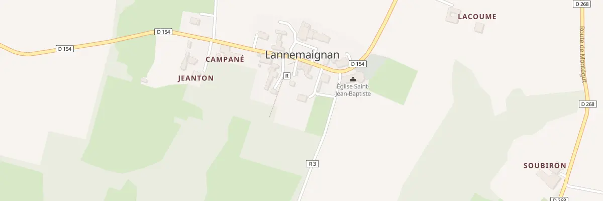 Plan du 65 Rue Grande Rue à Lannemaignan
