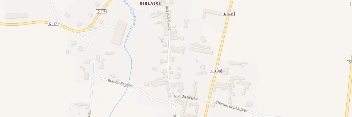 Plan du 6 Rue des Caves / Riblaire à Saint-Varent