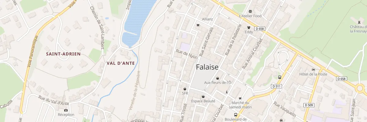 Plan du 4B Rue de Nyon à Falaise
