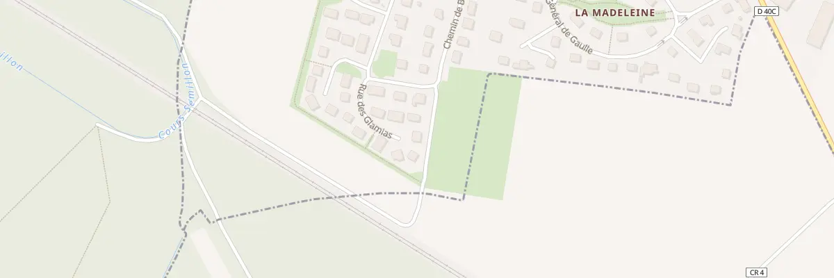 Plan du 8 Rue des Glamias à Vimont