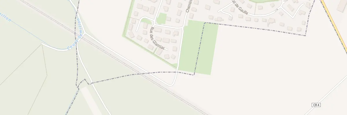 Plan du 11 Rue des Glamias à Vimont