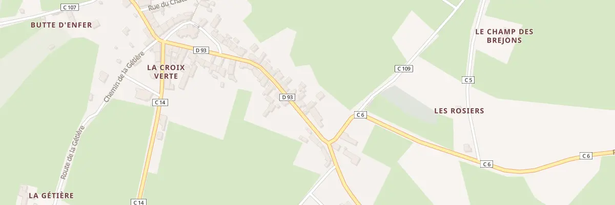 Plan du 21 Rue Bourdon Durocher à Chemiré-en-Charnie