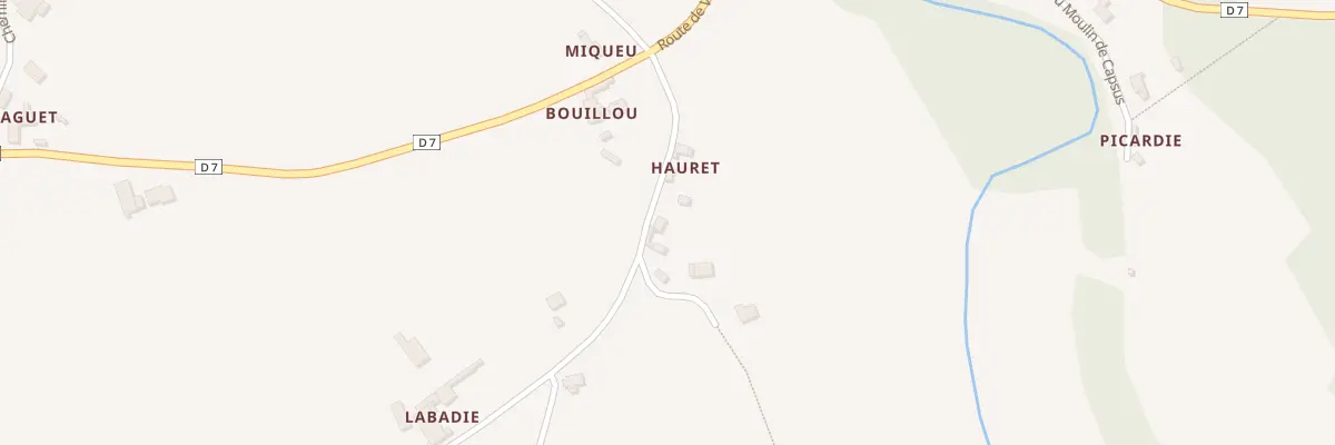 Plan du 42 Rte de l’Eglise à Gabaston