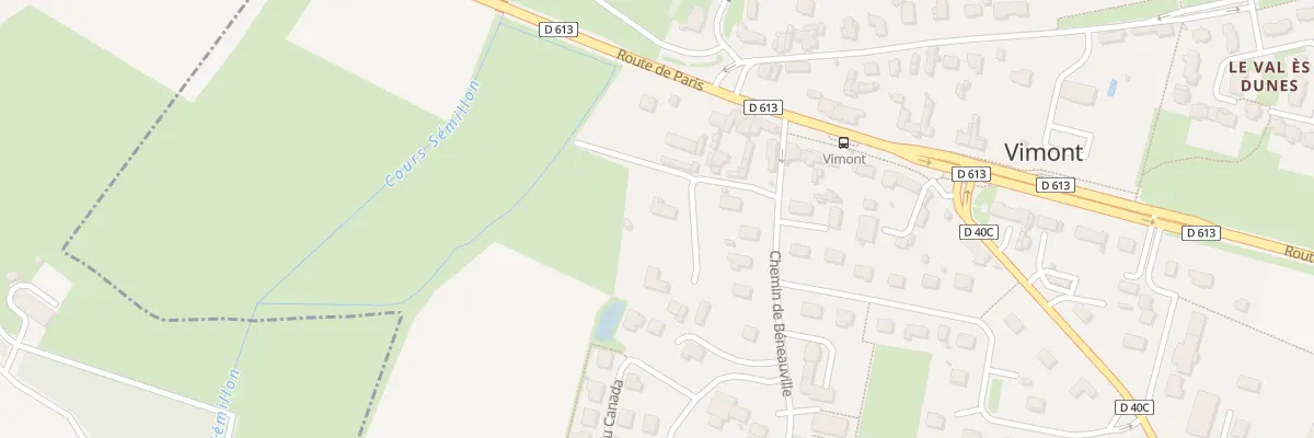 Plan du 1 All Pierre Ménétrier à Vimont