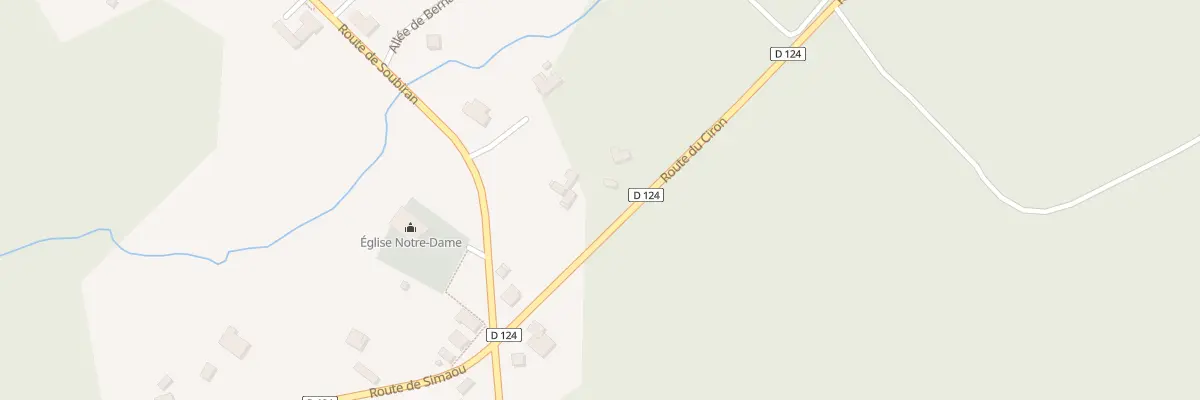 Plan du 11 Le Bourg Ouest à Escaudes
