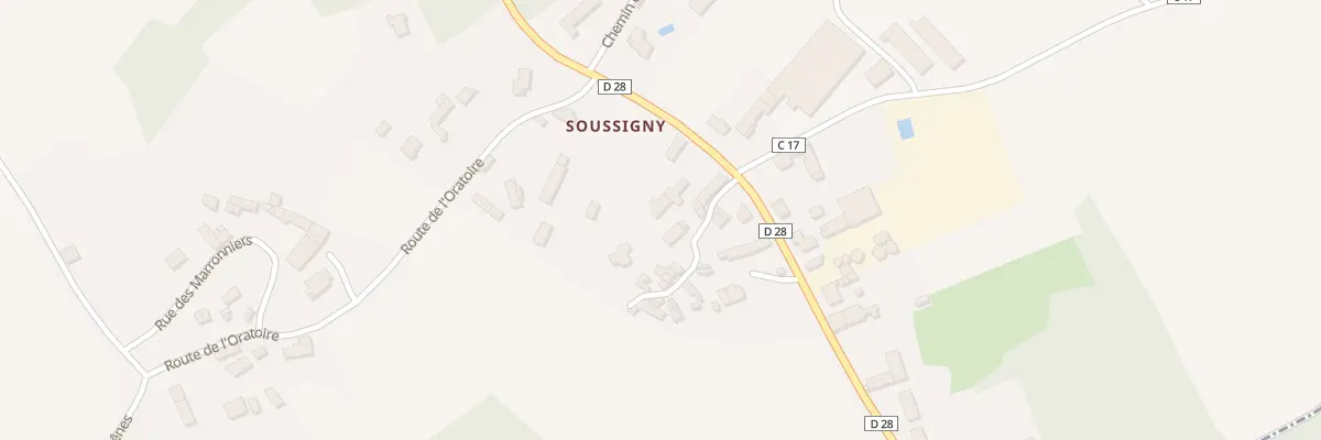 Plan du 2 Imp du Puits /soussigny à Glénay