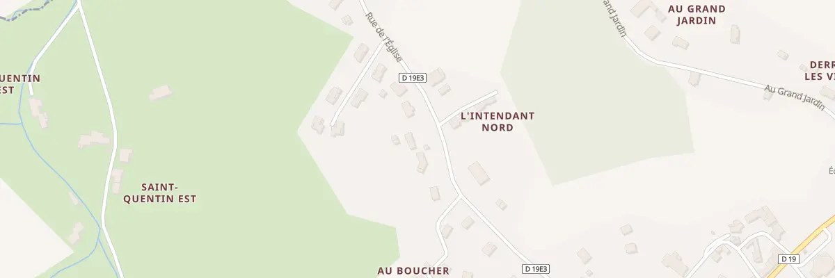 Plan du 1155 Au Boucher à Romagne