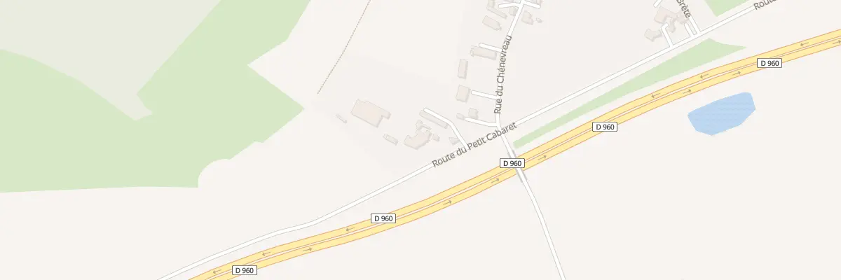 Plan du 3 Vc Le Petit Cabaret à Cizay-la-Madeleine