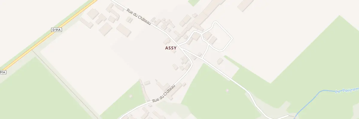 Plan du 11 Rue du Château à Ouilly-le-Tesson