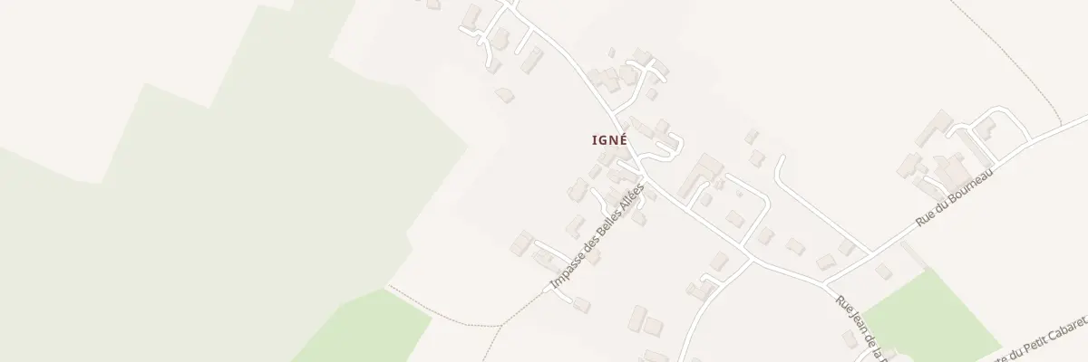 Plan du 2B Imp des Belles Allées à Cizay-la-Madeleine