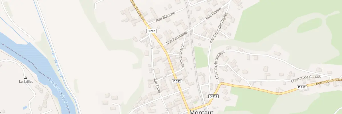 Plan du 47 Rue de Lassun à Montaut