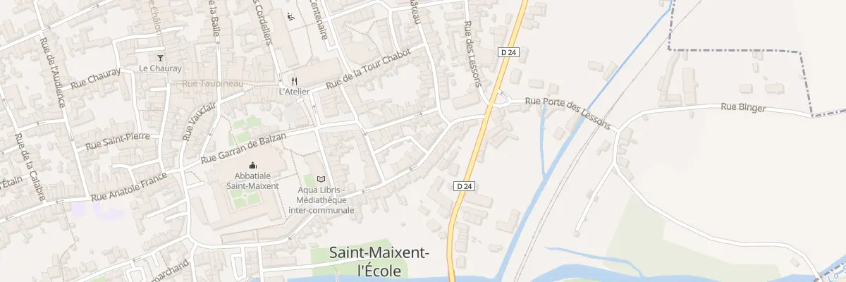 Plan du 6 Rue du 114 Eme Regiment d’Inf à Saint-Maixent-l’École
