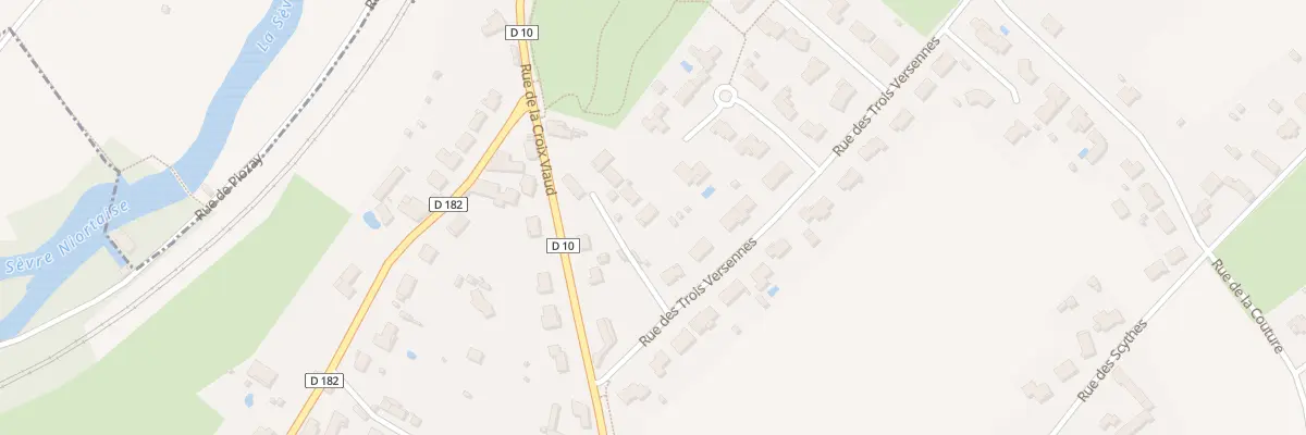 Plan du 2 Imp des Trois Versennes à Saint-Martin-de-Saint-Maixent