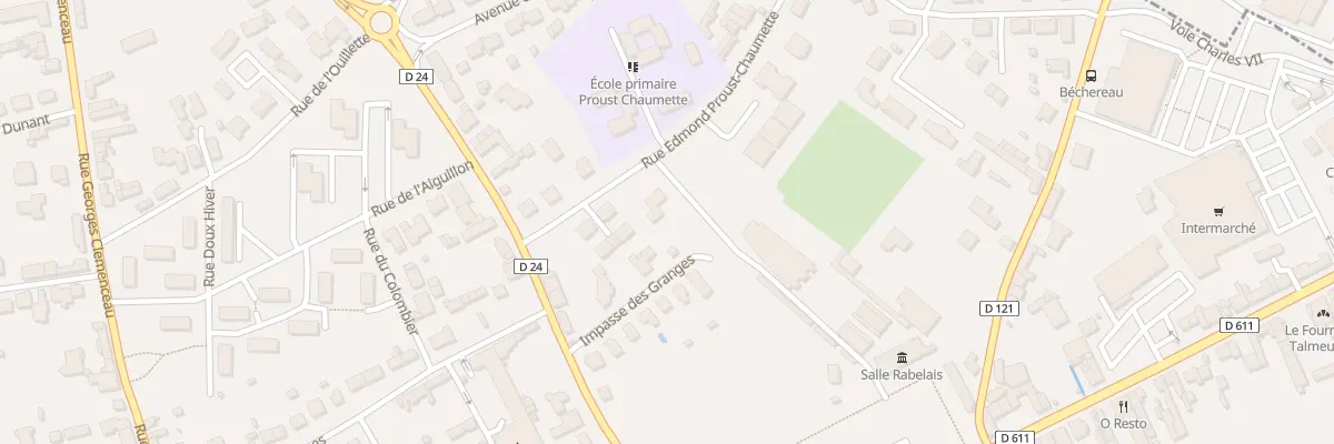 Plan du 8 Rue Edmond Proust Chaumette à Saint-Maixent-l’École