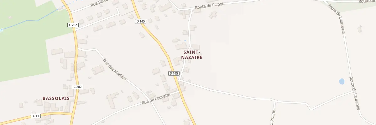 Plan du 5008 Saint Nazaire à Cercoux