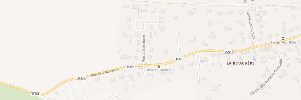 Plan du 4 Rue de Geiselbach à Bavent