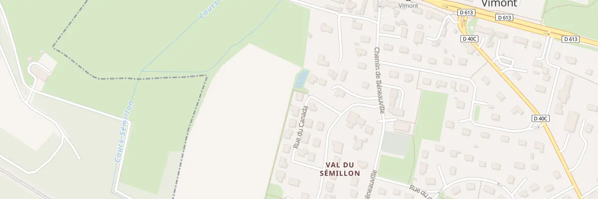 Plan du 16 Rue du Canada à Vimont