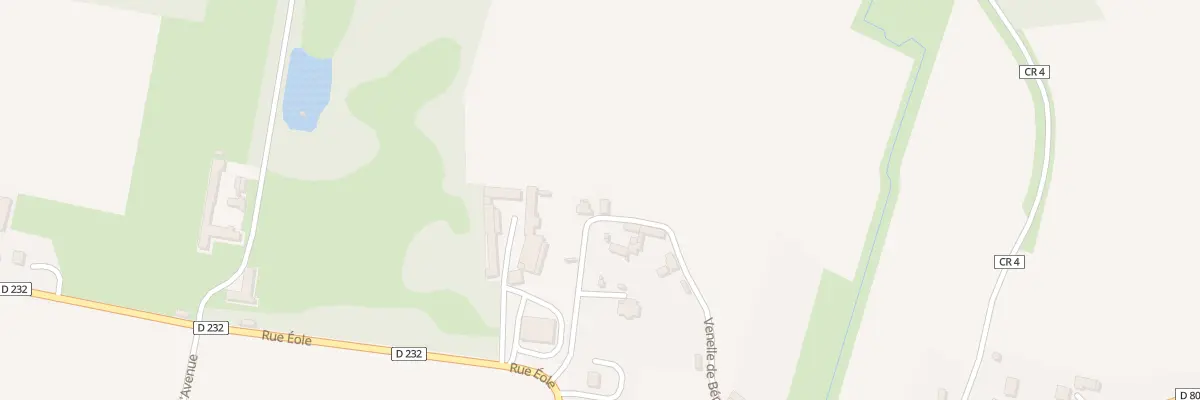 Plan du 1 Ven de Béneauville à Moult-Chicheboville