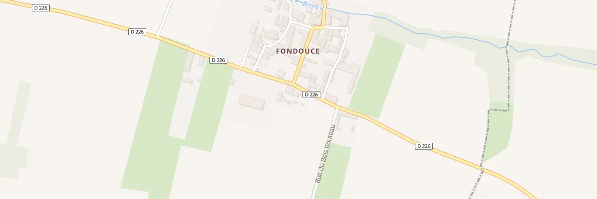 Plan du 5064 Fondouce à Massac