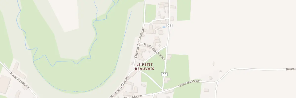 Plan du 1 Rle des Coteaux Pt Beauvais à Melle