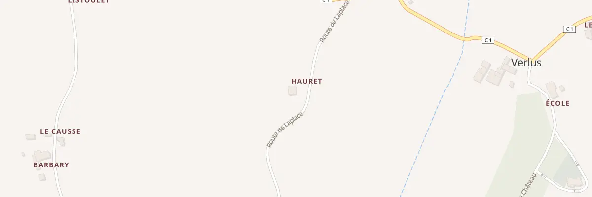 Plan du 5042 A Hauret à Verlus