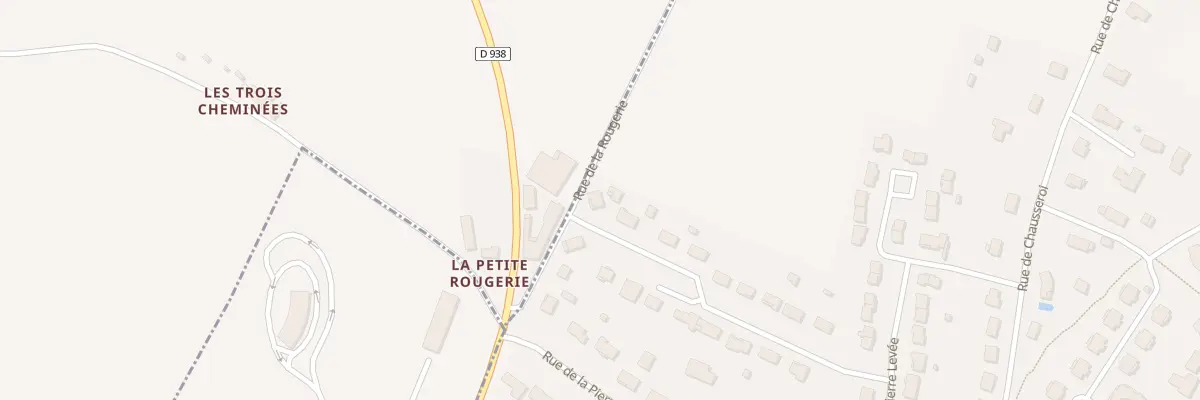 Plan du 1 Cité de la Petite Rougerie à Exireuil