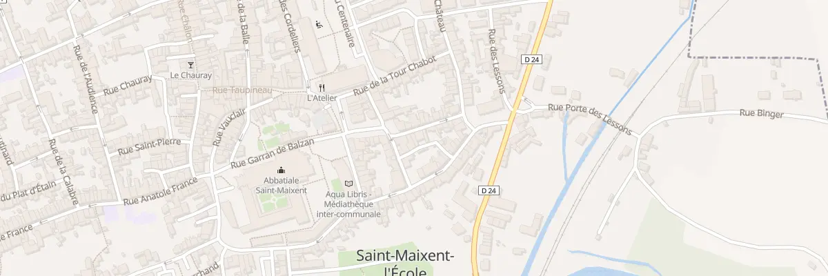 Plan du 11 Rue des Petites Boucheries à Saint-Maixent-l’École