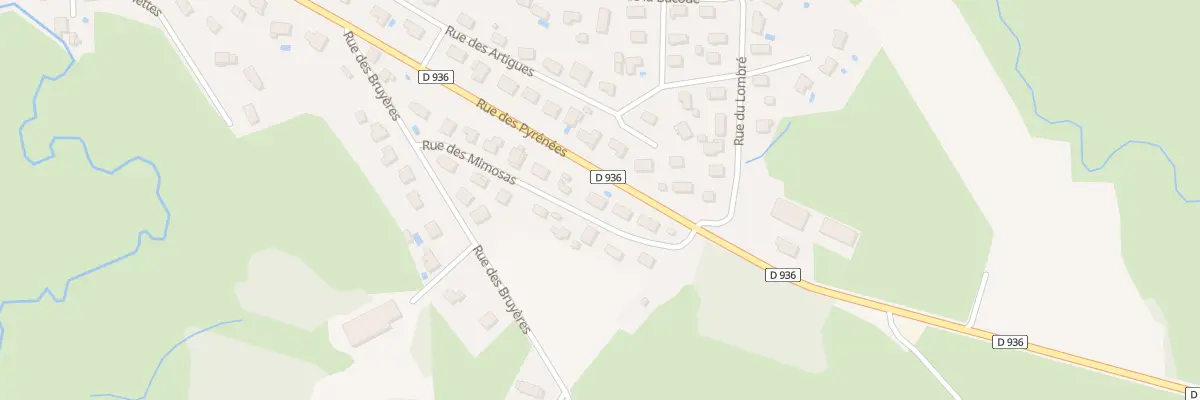 Plan du 13 Rue des Mimosas à Bénéjacq