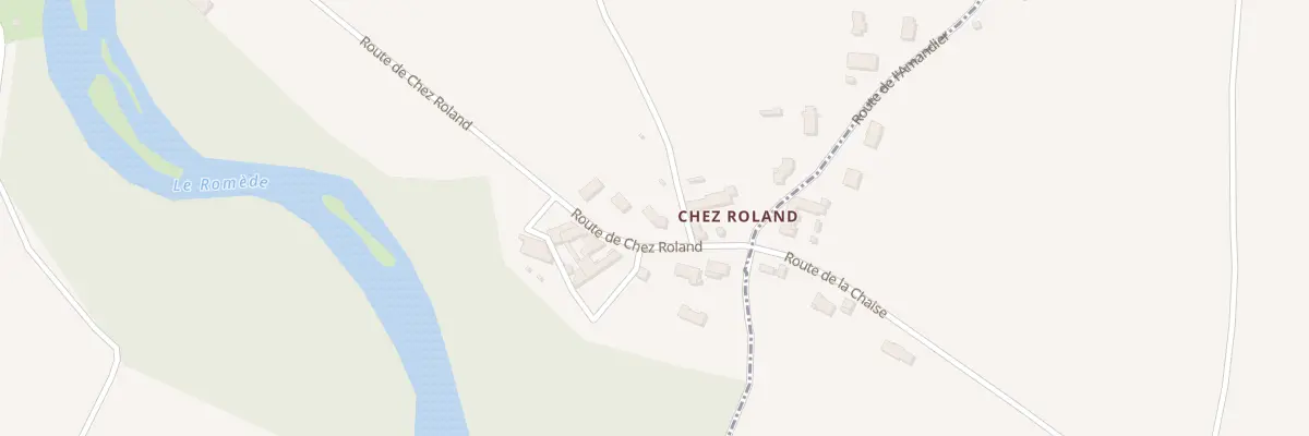 Plan du 19 Rte de Chez Roland à Bourg-Charente