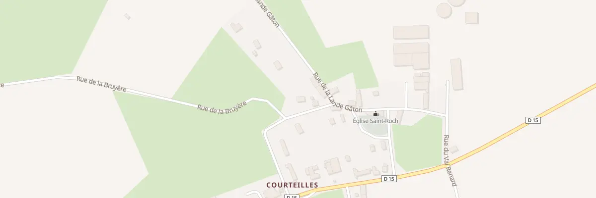 Plan du 44 Rue de la Bruyère à Giel-Courteilles