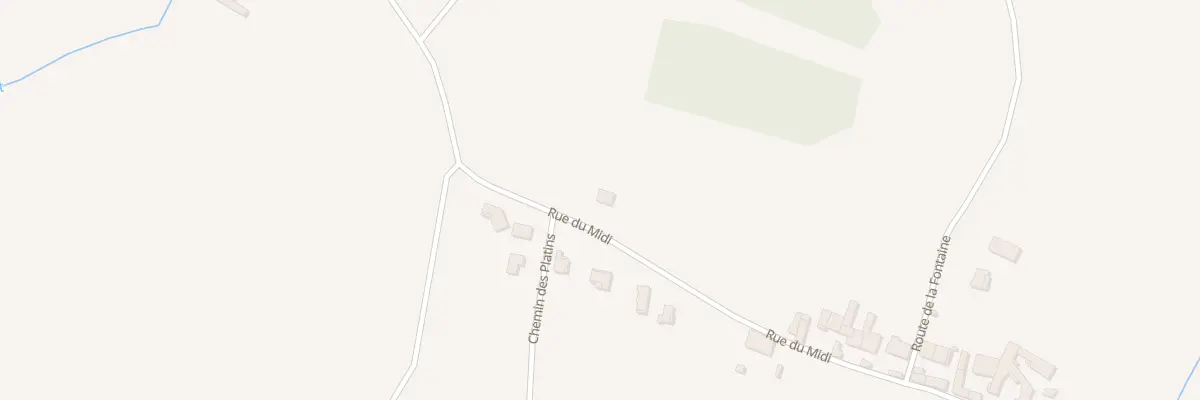 Plan du 3 Rue du Midi à Houlette