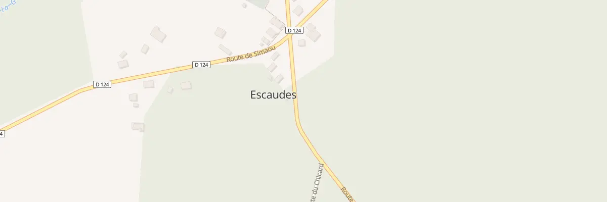 Plan du 115 Rte du Thus à Escaudes