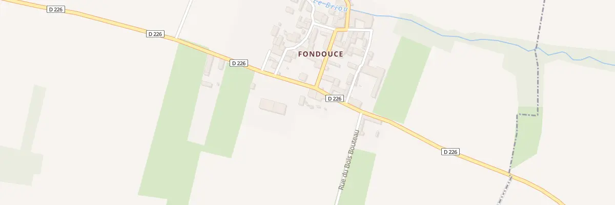 Plan du 5063 Fondouce à Massac