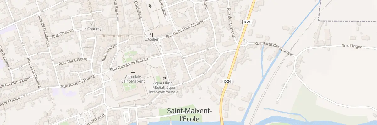 Plan du 15 Rue Petites Boucheries à Saint-Maixent-l’École