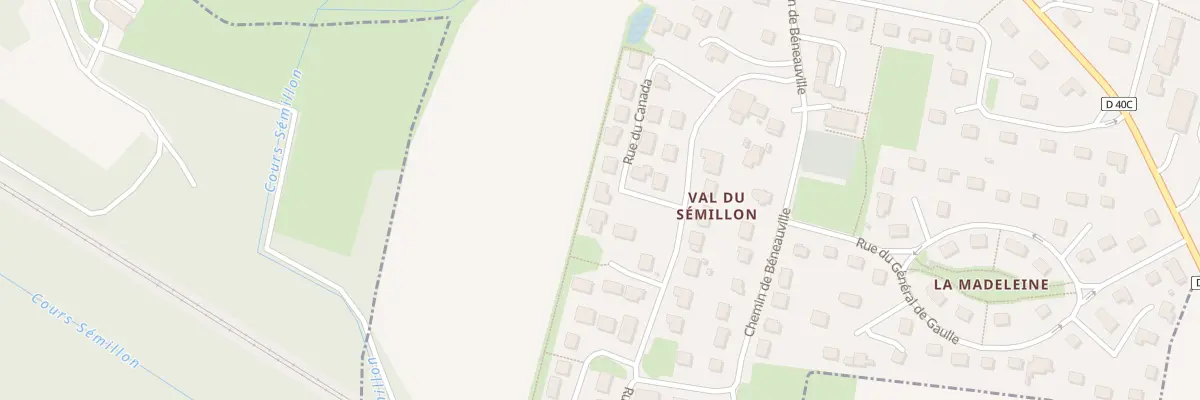 Plan du 6 Rue du Canada à Vimont
