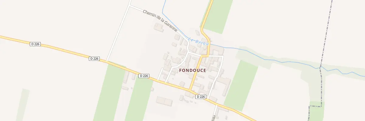 Plan du 5078 Fondouce à Massac